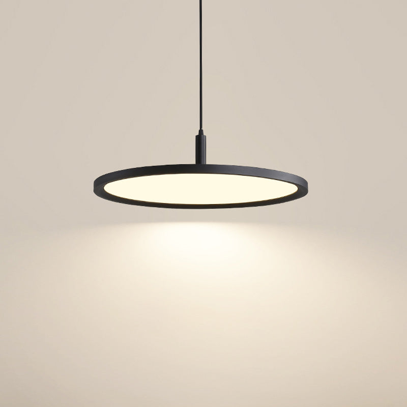 Dining Room One Head Pendant Light Metal LED Simple Ceiling Pendant Lamp