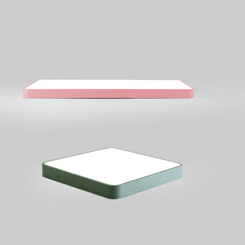 Modern Style Acrylic Flush Ceiling Light Fixture Geometrical 1-Light Flush Mount Lights