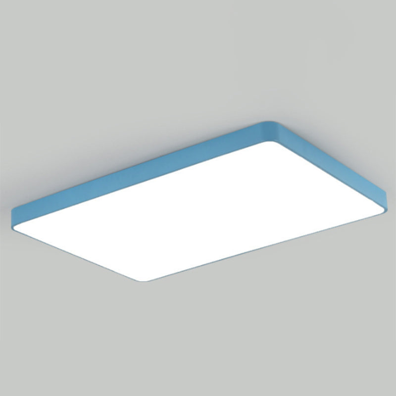 Lámpara de techo empotrada de acrílico de estilo moderno, luces geométricas de montaje empotrado de 1 luz