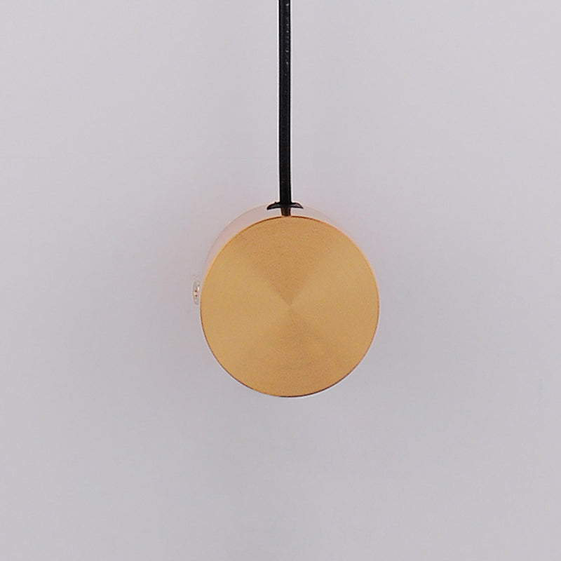 Lámpara de pared LED de hierro electroplacado en un estilo moderno de pared geométrica acrílica para dormitorio