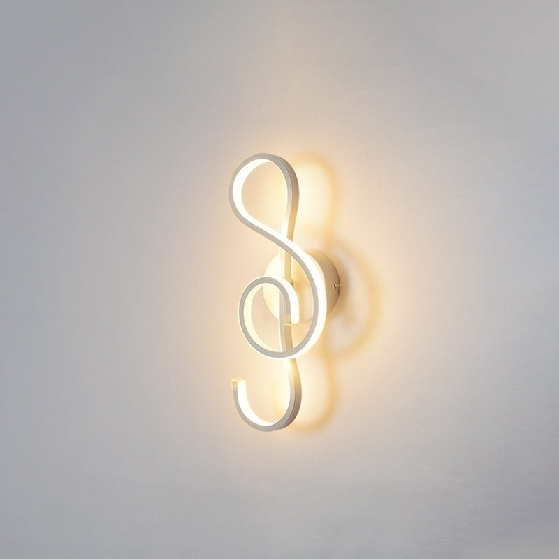 Lámpara de pared lineal de aluminio LED de Led Minimalista moderno con sombra acrílica