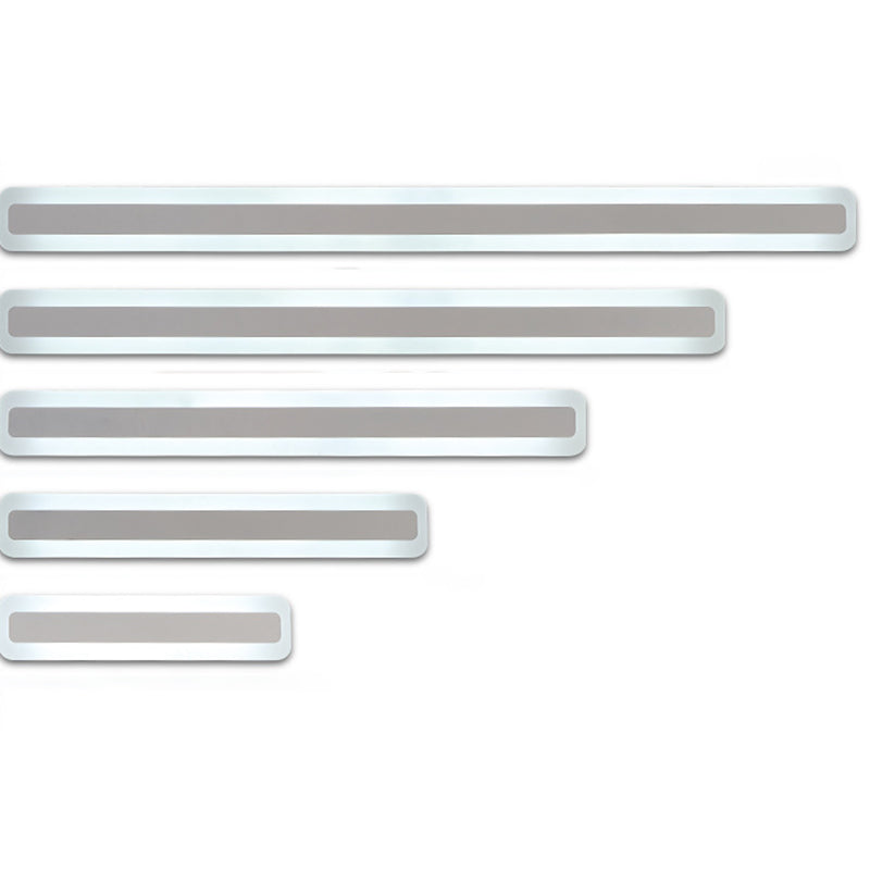 Metal Linear Shade Wall Lights Modern 1 HEAD WALL MOUR FIXTURS EN BLANC