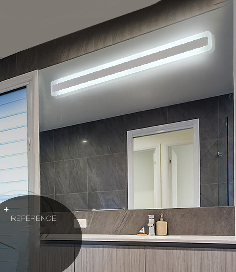 Metal linear Shade Wall Lights Modern 1 Head Wall Mount Fixture in White