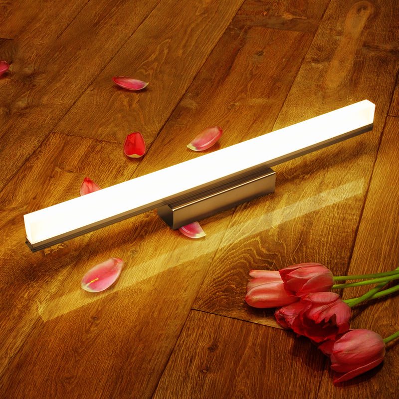 Metal linear Shade Wall Lights Modern 1 Head Wall Mount Fixture in Gold
