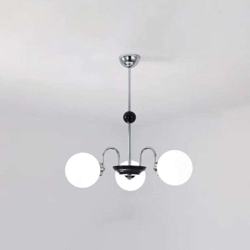 Modern Chandeliers For Dining Room Globe-Shaped Chandelier Pendant Light