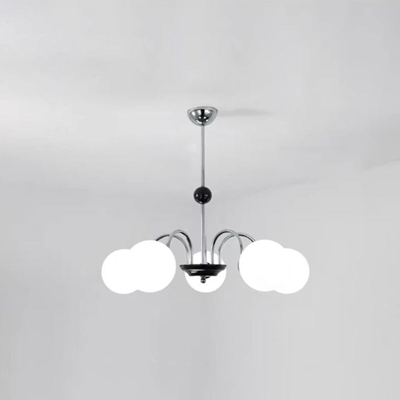 Modern Chandeliers For Dining Room Globe-Shaped Chandelier Pendant Light