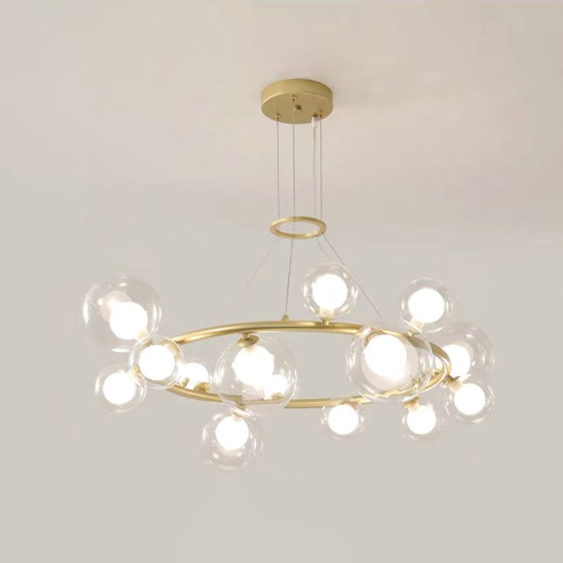 Chandeliers modernes pour la salle à manger Circular Chandelier suspendu plafonniers