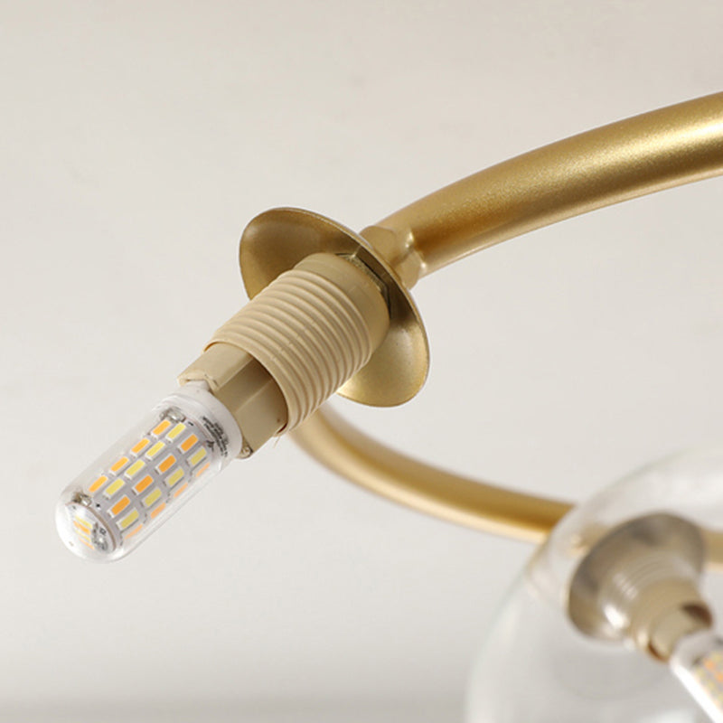 Chandeliers modernes pour la salle à manger Circular Chandelier suspendu plafonniers