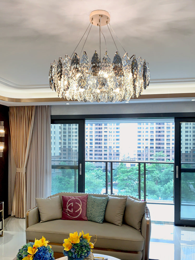 Modern Chandeliers For Foyer Circular Chandelier Pendant Lighting Fixtures