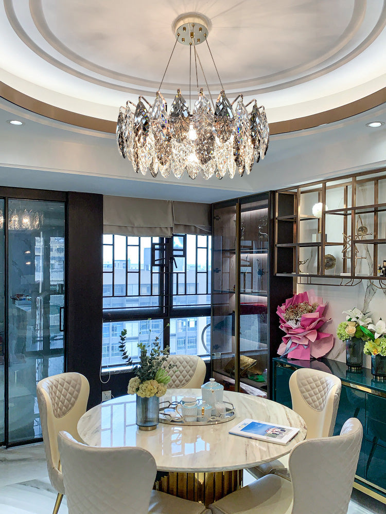 Modern Chandeliers For Foyer Circular Chandelier Pendant Lighting Fixtures