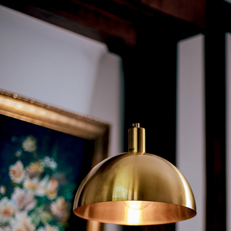 Lumière pendante en métal nordique 1 plafond suspendu au plafond pour salle à manger