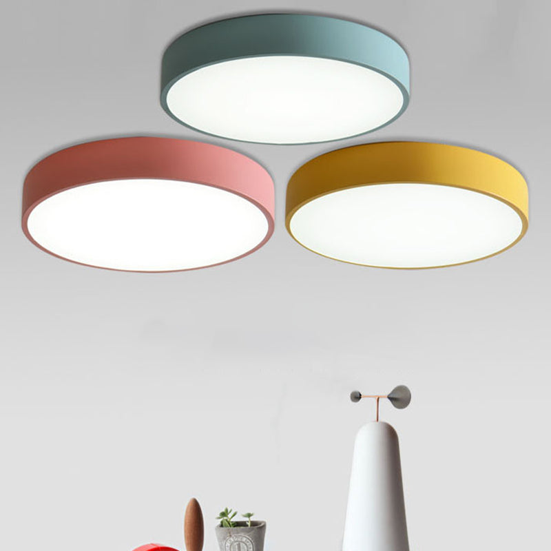 Ronde inbouwverlichtingsarmaturen Moderne stijl acryl 1-lichts inbouwverlichtingsarmaturen