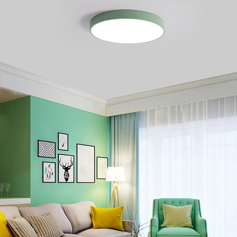Ronde inbouwverlichtingsarmaturen Moderne stijl acryl 1-lichts inbouwverlichtingsarmaturen