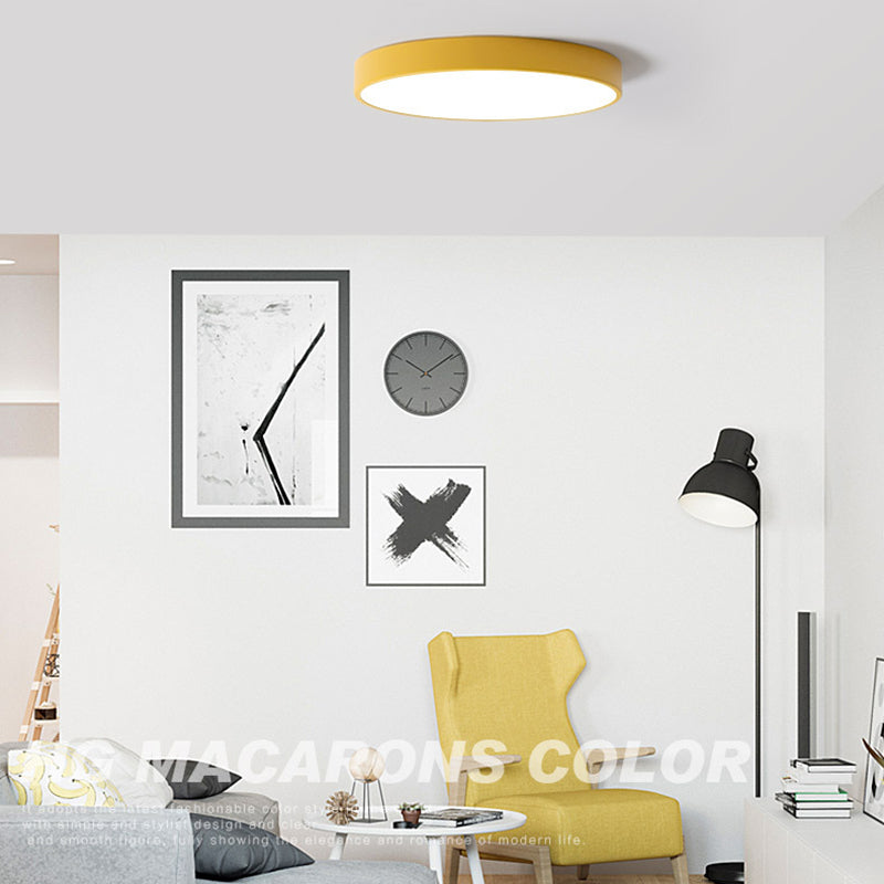 Ronde inbouwverlichtingsarmaturen Moderne stijl acryl 1-lichts inbouwverlichtingsarmaturen