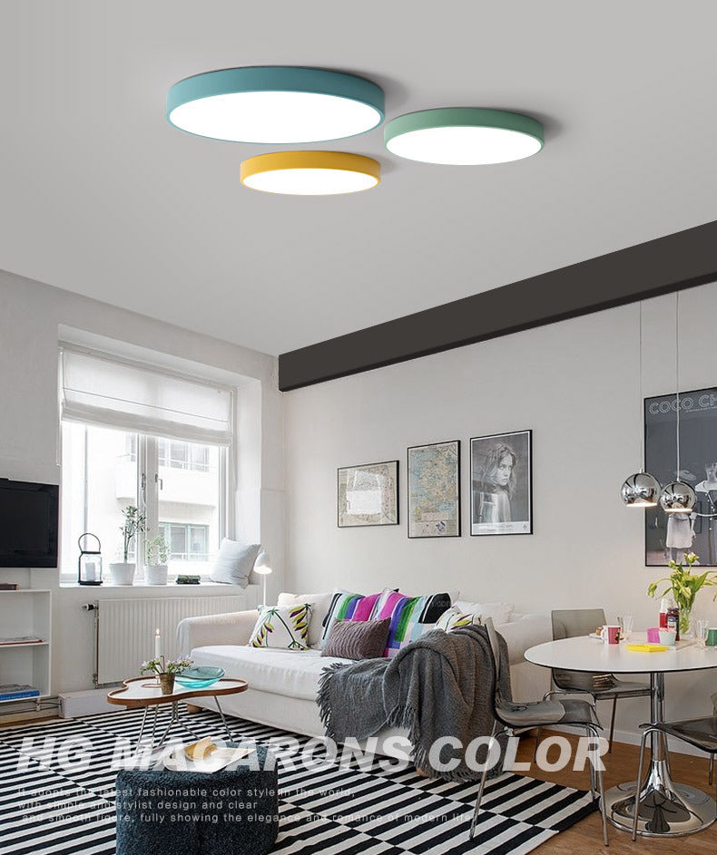 Ronde inbouwverlichtingsarmaturen Moderne stijl acryl 1-lichts inbouwverlichtingsarmaturen