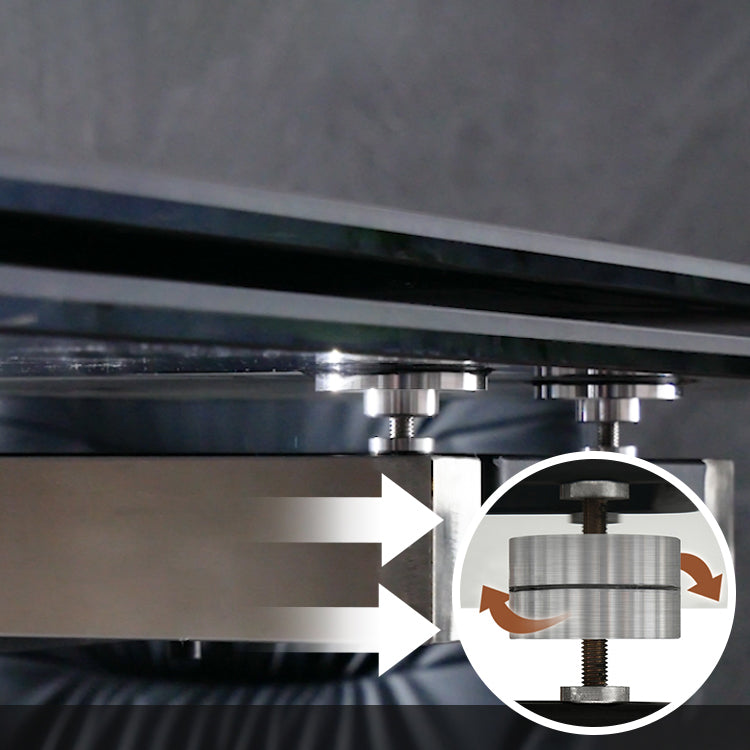 Modern Rectangle Shape Dinette Set Sintered Stone Top Dining Table Furniture for Dining Room