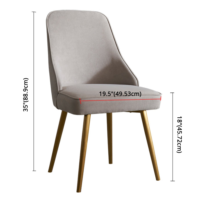 Glam Style Sintered Stone Dining Table with White Rectangle Shape Table for Home Use