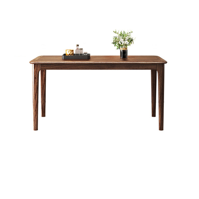 Traditional Style Solid Wood Rectangle Dining Room Set Standard Height Home Dining Table Furniture