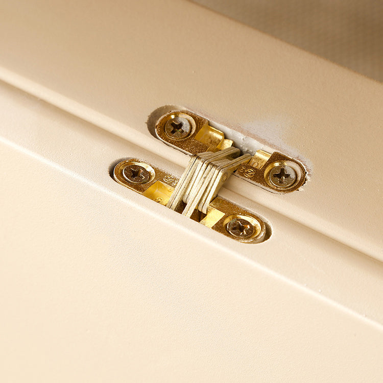 Traditional Solid Wood Dining Room Set with Rectangle Top and White Base Dining Furniture