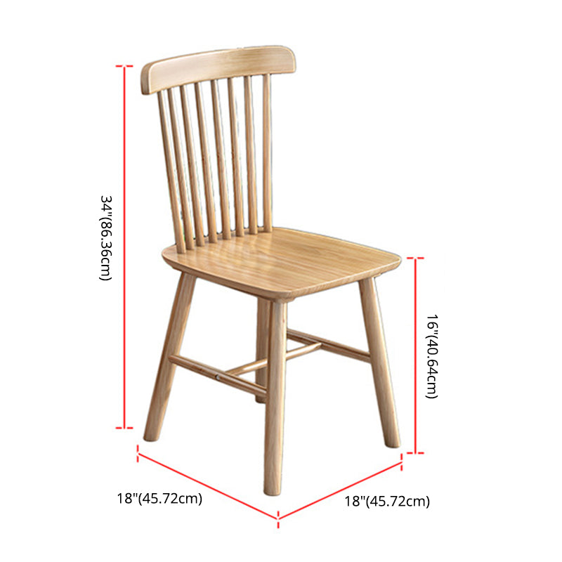 Modern Solid Wood Rectangle Dining Room Set Home Use Dining Table Furniture
