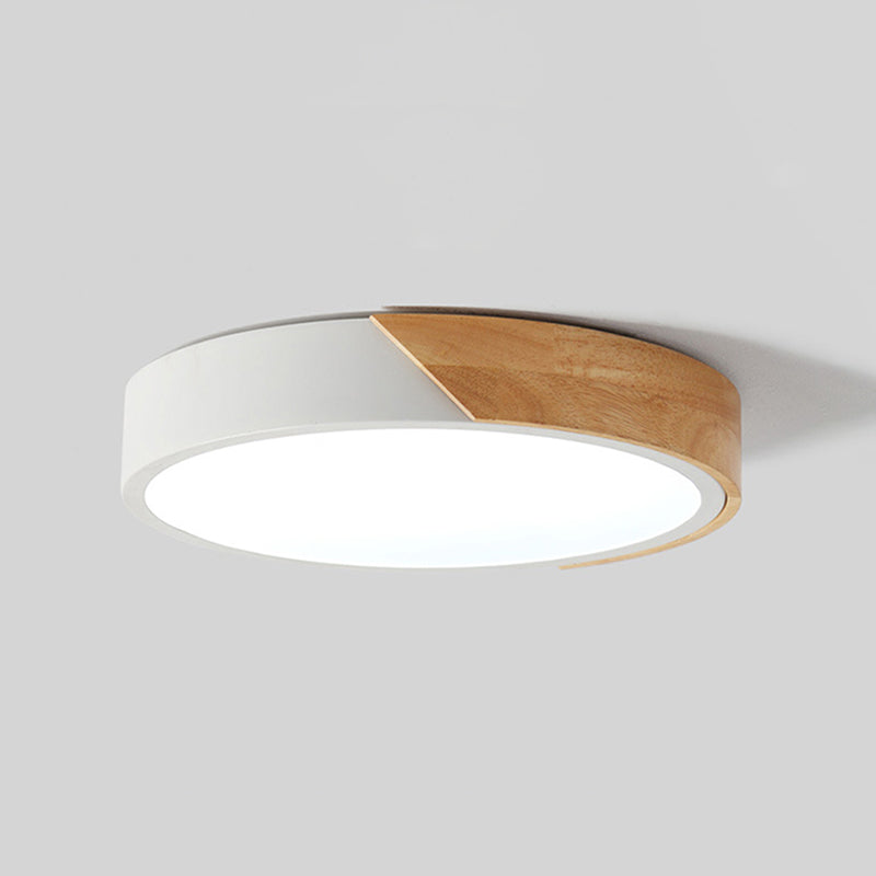 1-Light Acrylic Flush Mount Ceiling Light Round Modern Style Flush Mount Lighting