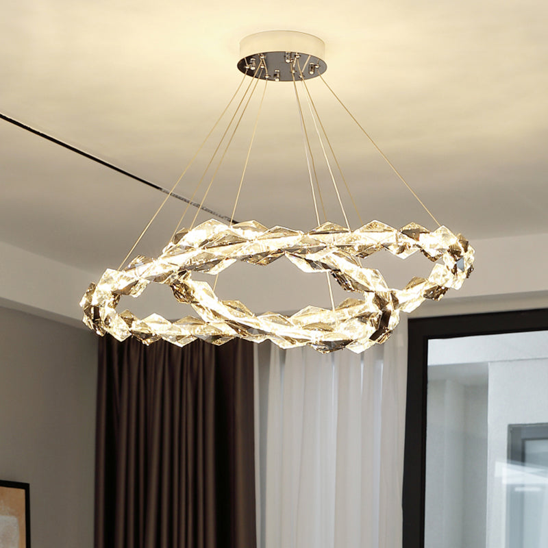 Chandeliers modernes pour la salle à manger Circular Chandelier suspendu plafonniers