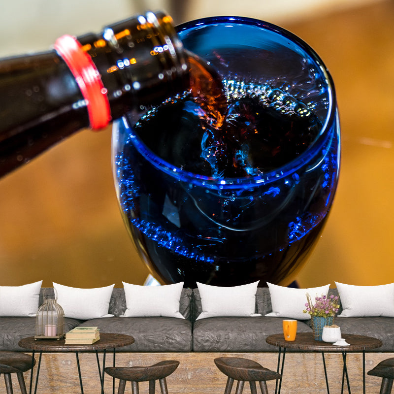 Wine Mural Wallpaper Wine Pub Wall Decor Moisture Resistant, Optional Size