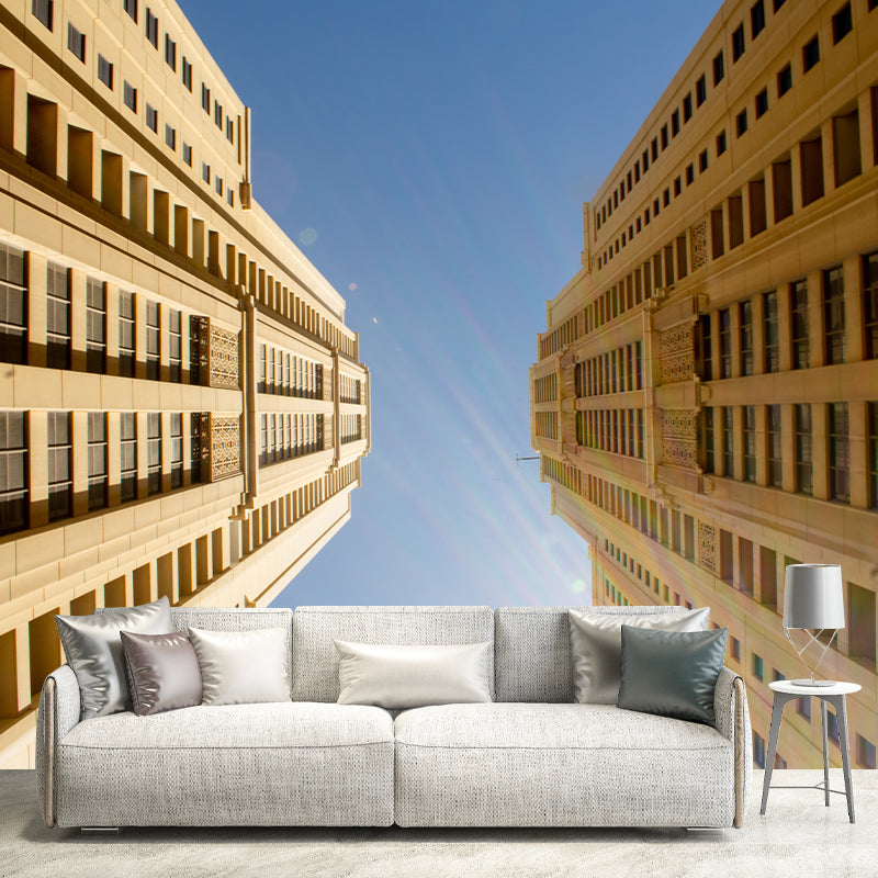 Dubai City Architectural Scenery Mural Wallpaper Modern Decorative for Meeting Room Office