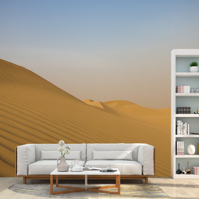 Desert Landscape Wall Mural Water Resistant Wall Covering for Living Room