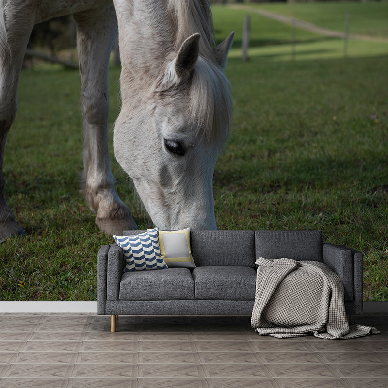 Galloping Horse Murals for Living Room Contemporary Style ,Customized Size