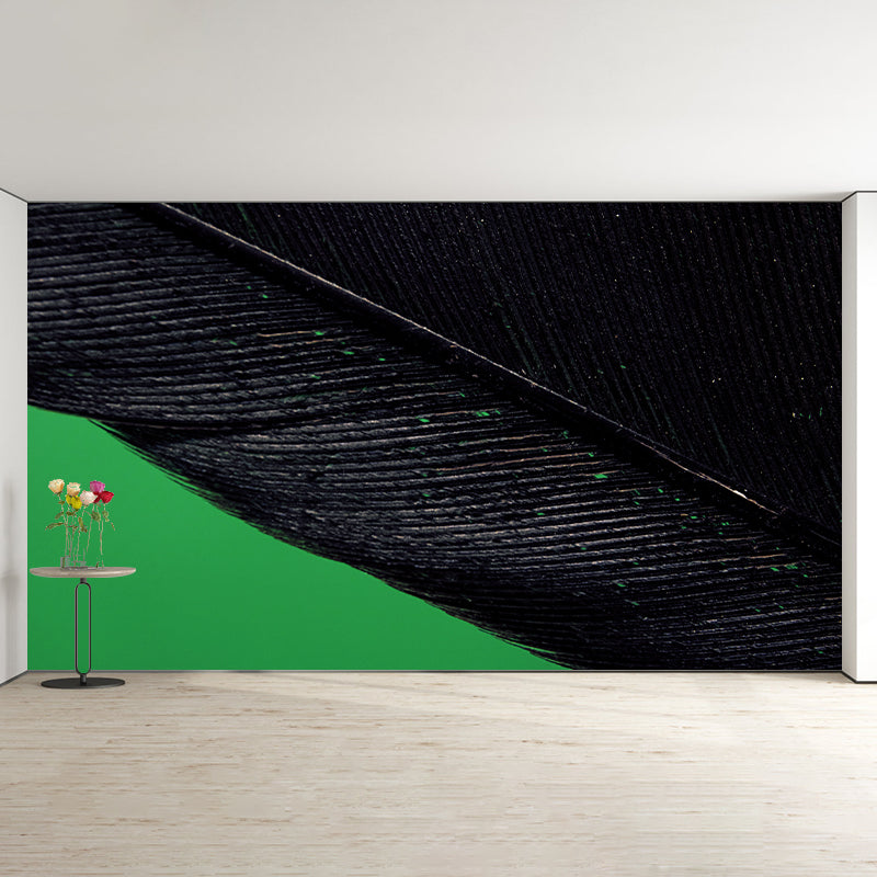 Light Plumage Mural Decal for Girls Bedroom, Waterproofing, Personalised