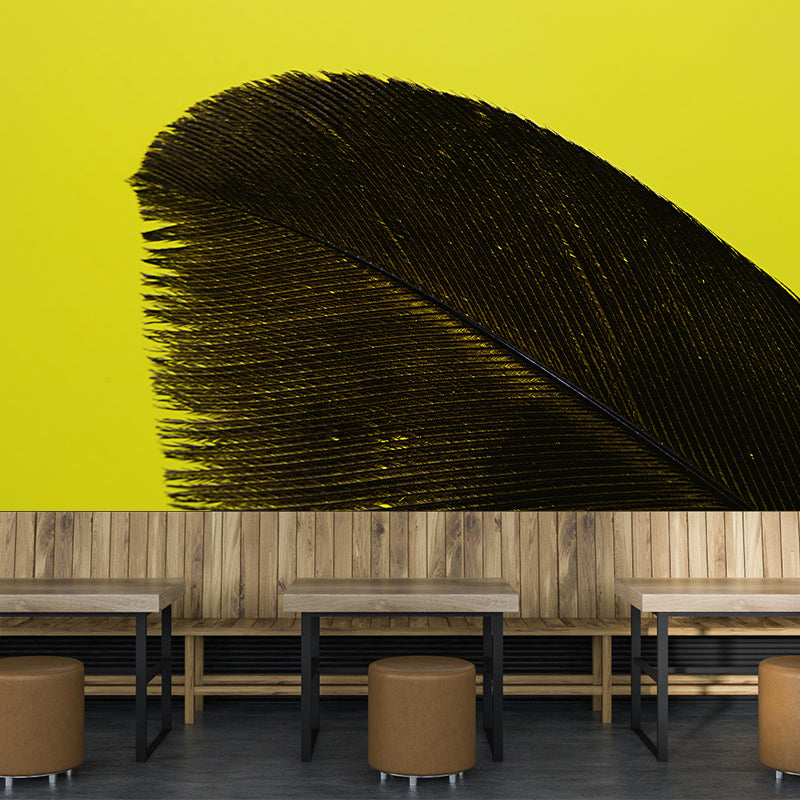 Light Plumage Mural Decal for Girls Bedroom, Waterproofing, Personalised