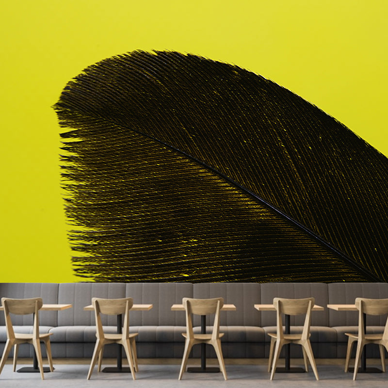 Light Plumage Mural Decal for Girls Bedroom, Waterproofing, Personalised