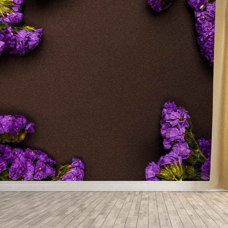 Beautiful Flower Wall Mural Decal Colorful Mural Wallpaper for Girl Bedroom