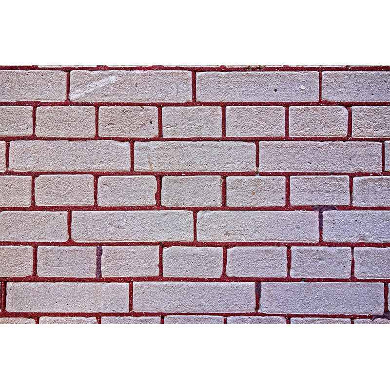 Countryside Style Brick Wall Covering Murals for Living Room, Customized Size