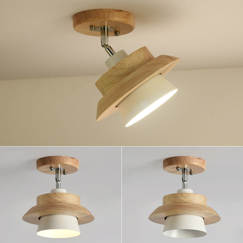 Moderne halbbündige Deckenbeleuchtung mit verstellbarer Arm für Hallway Porch