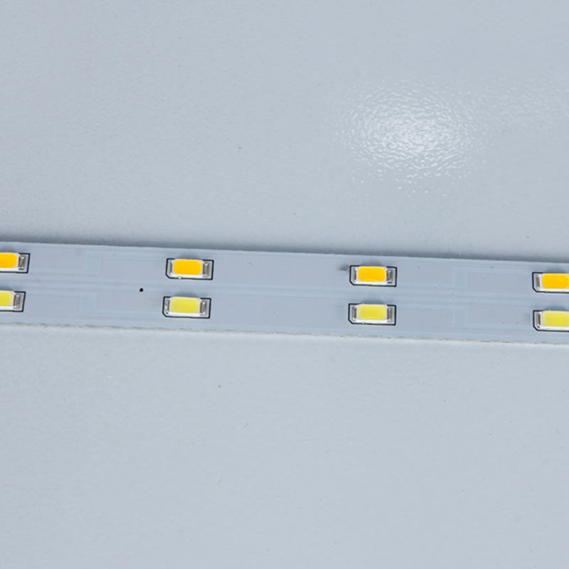 Luz de techo de montaje de madera contemporánea con sombra acrílica para sala de estar