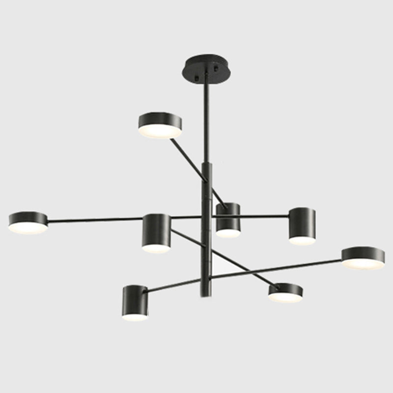 LED Postmodern Chandelier Lighting Metal Ceiling Pendant Light for Living Room