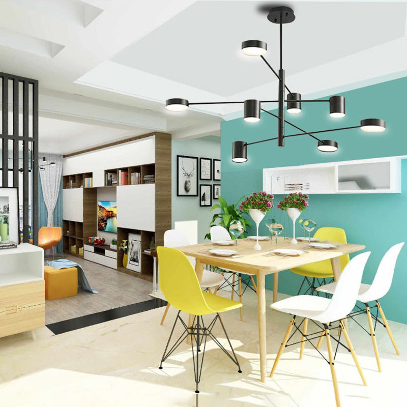 LED Postmodern Chandelier Lighting Metal Ceiling Pendant Light for Living Room