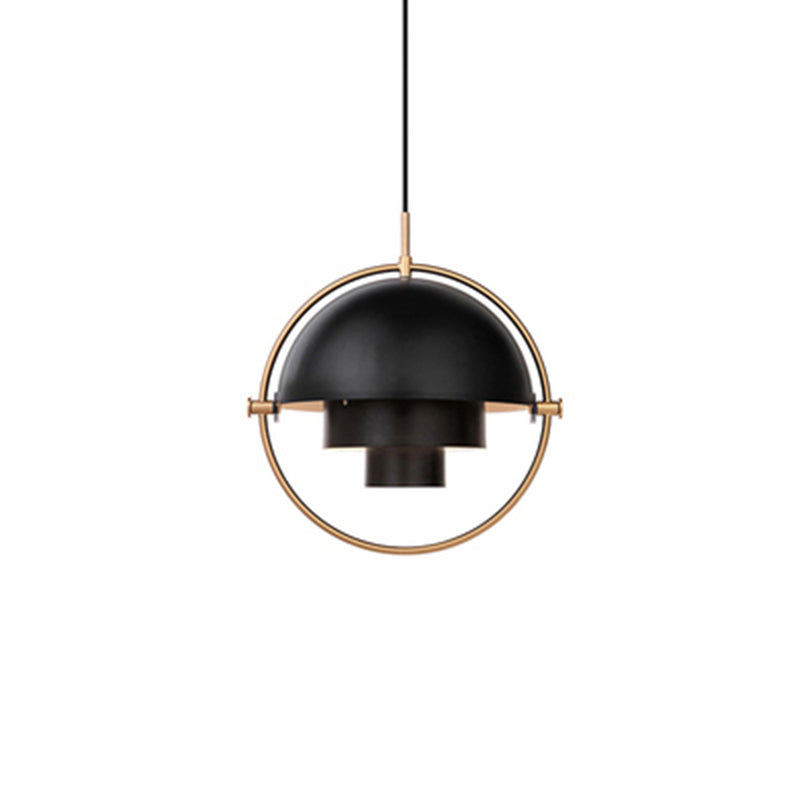 Metal Mobile Shade Hanging Ceiling Light Modern Pendant Light Fixture for Dinning Room