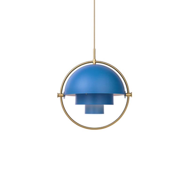 Metal Mobile Shade Hanging Ceiling Light Modern Pendant Light Fixture for Dinning Room