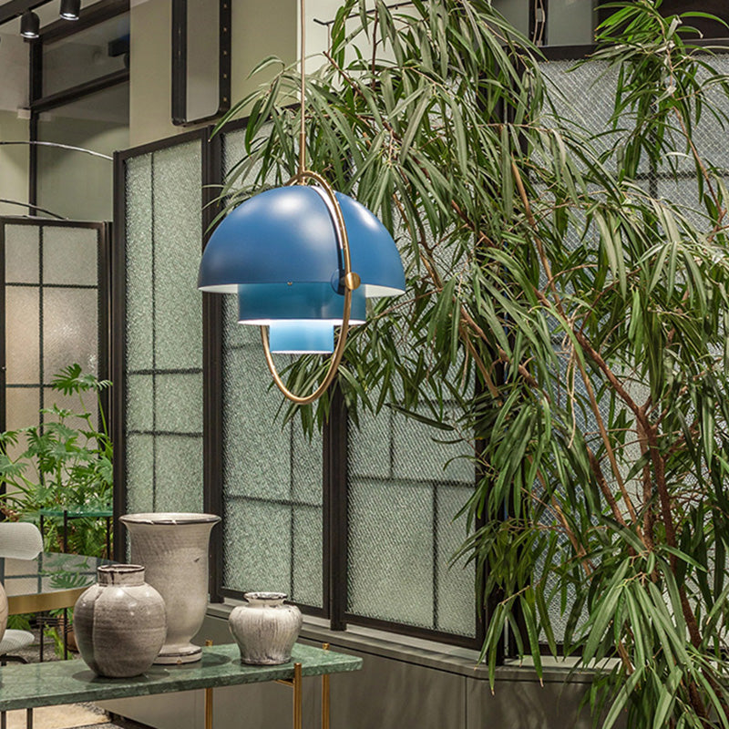 Metal Mobile Shade Hanging Ceiling Light Modern Pendant Light Fixture for Dinning Room