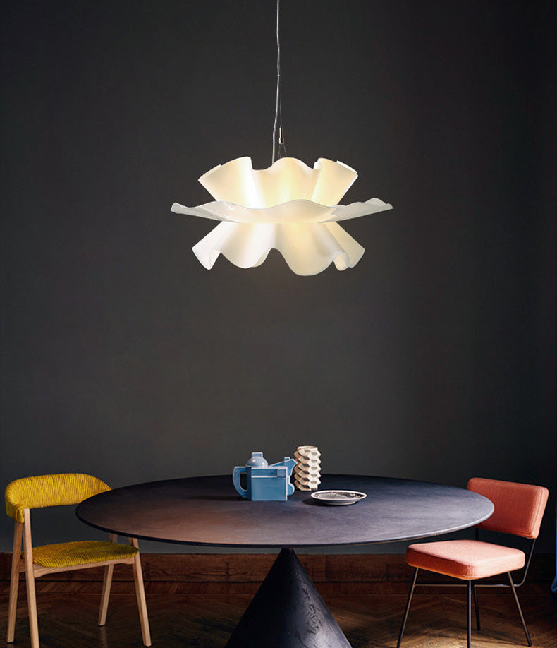 Contemporary 1 Head Acrylic Pendant Light Fitting Suspension Lighting Fixture for Cafe