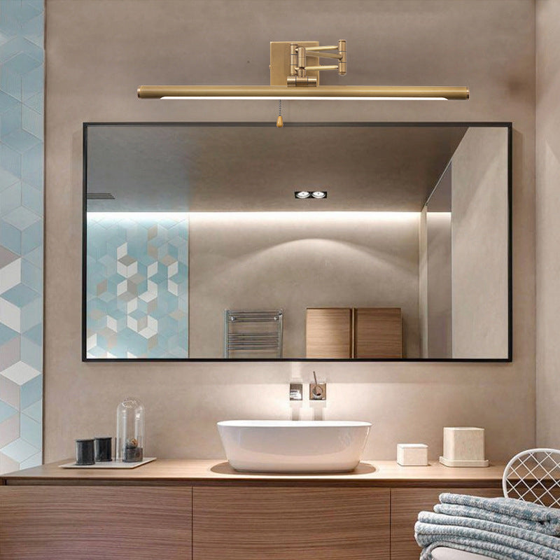 Vanité allongée Lumières murales postmodernes simplicité applique murale acrylique pour salle de bain