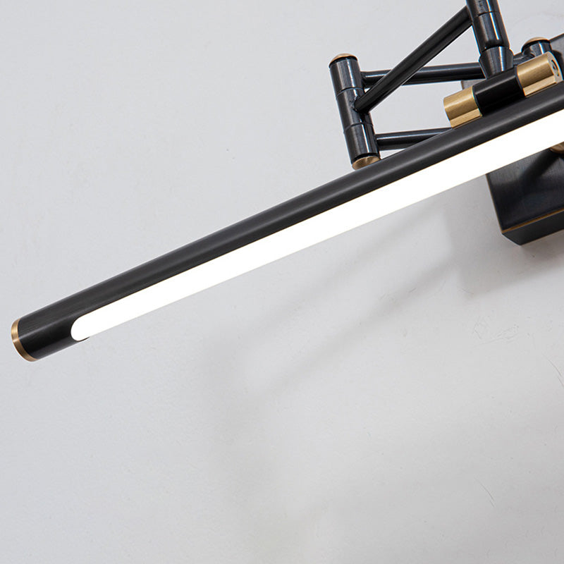 Vanité allongée Lumières murales postmodernes simplicité applique murale acrylique pour salle de bain