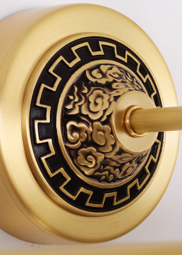 Vanité linéaire Lumières murales vintage Simplicité Applexion murale acrylique avec bois pour salle de bain