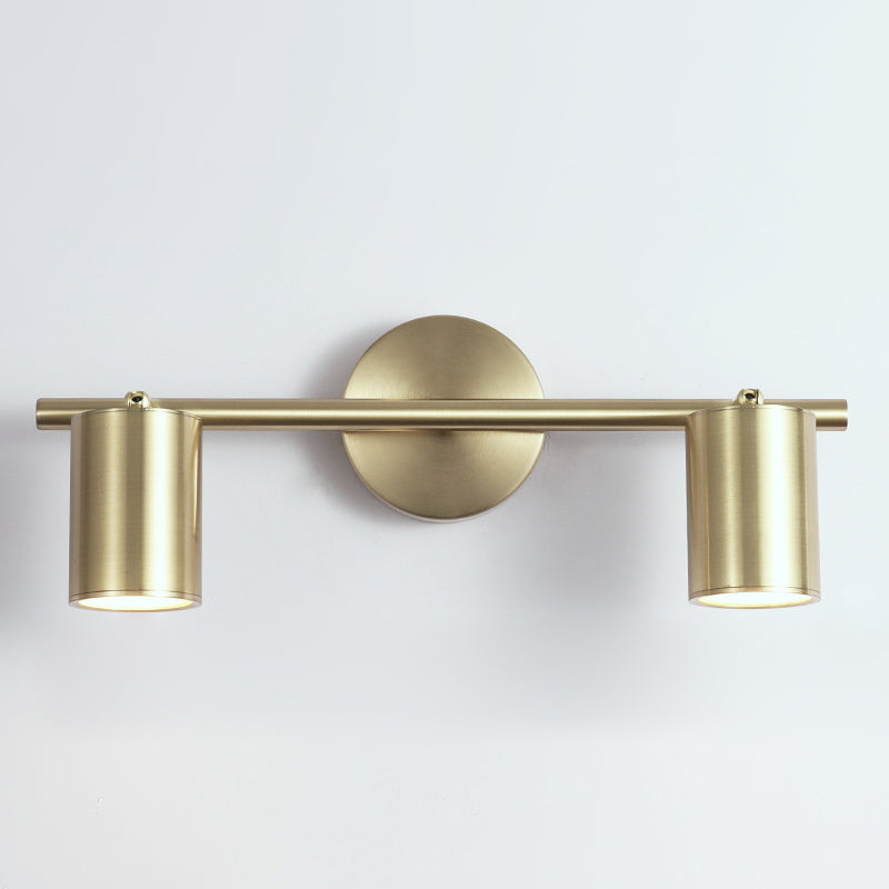 Postmodern Cylinder Vanity Sconce Lights Aluminum Wall Mount Light Fixture for Bathroom