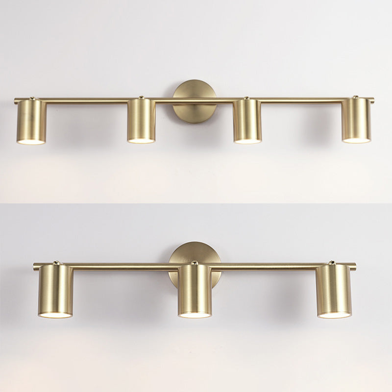 Postmodern Cylinder Vanity Sconce Lights Aluminum Wall Mount Light Fixture for Bathroom