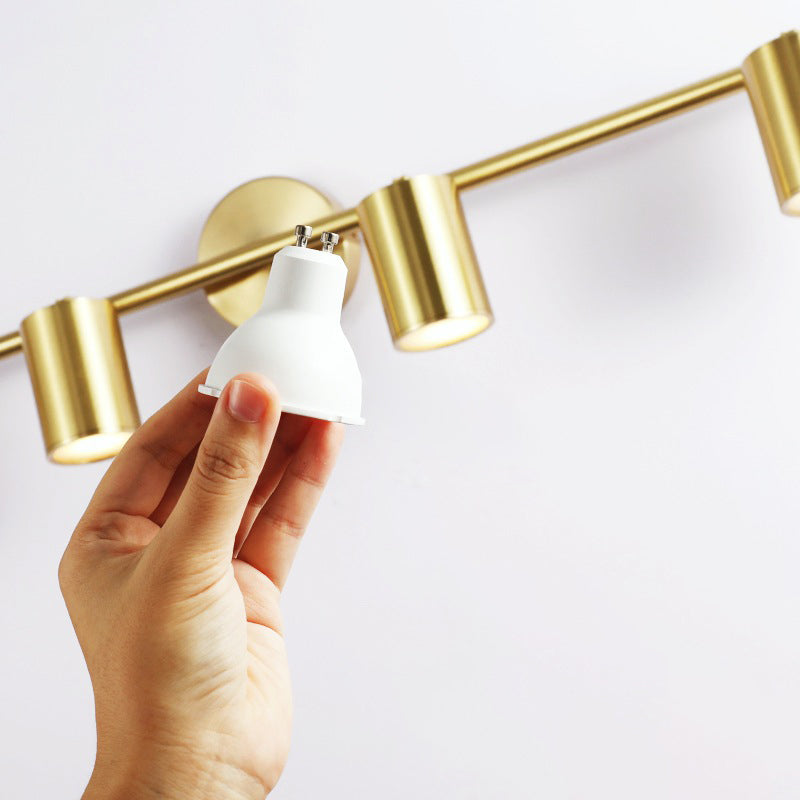 Postmodern Cylinder Vanity Sconce Lights Aluminum Wall Mount Light Fixture for Bathroom