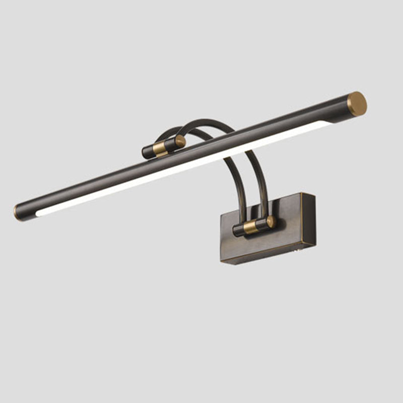 Luci a specchio vanità tradizionali Acrilico Acrilico Acrifide per il bagno